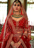 Bride Red Heavy Embroidered Designer Lehenga