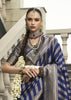 Navy Blue Woven Banarasi Silk Saree