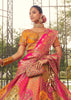 Multicolour Banarasi Silk Embroidered Lehenga