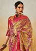 Mist Purple Dual Tone Woven Kanjivaram Silk Saree