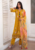 Golden Yellow Embroidered Silk Suit Set (10702900494529)