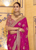 Princess Pink Woven Banarasi Silk Saree