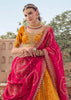 Zinnia Orange Embroidered Designer Lehenga Set
