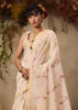 Snow White Woven Cotton Silk Saree