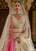 Pearl White Heavy Embroidered Designer Lehenga