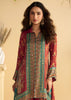 Burnt Red Ethnic Printed Co-ord Set