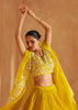 Haldi Yellow Designer Lehenga With Jacket