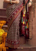Tibetan Red Printed Patola Silk Saree