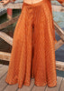 Rust Orange Designer Indo Western Set