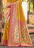 Haldi Yellow Woven Kanjivaram Silk Saree