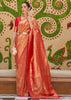 Wedding Edit: Bridal Red Kanjivaram Silk Saree