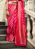 Bridal Pink Woven Banarasi Silk Saree