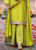 Parrot Green Embroidered Designer Suit Set