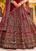 Bright Pink Heavy Embroidered Designer Lehenga