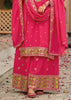 Princess Pink Embroidered Designer Suit Set