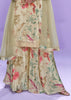 Pearl Beige Digital Printed Designer Palazzo Set
