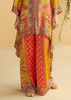 Yellow And Orange Ethnic Printed Co-ord Set
