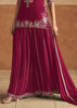 American Red Designer Lehenga Set