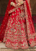Wedding Red Heavy Embroidered Designer Lehenga