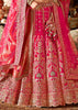 Rani Pink Heavy Embroidered Designer Lehenga