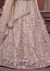 Beige Bliss Embroidered Net Lehenga