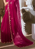 Pre Order: Beet Red Designer Silk Saree