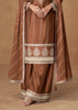 Sienna Brown Embroidered Sharara Set