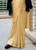 Golden Beige Woven Kanjivaram Silk Saree