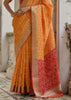 Radiant Yellow Woven Patola Silk Saree