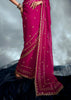 Princess Pink Designer Silk Saree