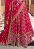 Bridal Pink Embroidered Designer Lehenga Set