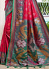Aurora Red Woven Patola Silk Saree
