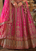 Fuchsia Pink Heavy Embroidered Designer Lehenga