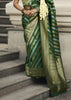 Festive Green Woven Banarasi Silk Saree