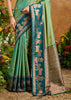 Fair Green Woven Banarasi Silk Saree