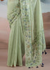 Fair Green Woven Tissue Silk Saree