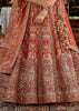 Royal Brown Heavy Embroidered Designer Lehenga