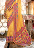 Maize Yellow Printed Kashmiri Jamewar Saree