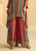 Burnt Red Ethnic Printed Co-ord Set
