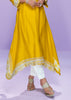 Sunshine Yellow A-Line Embroidered Kurta