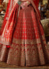 Red Heavy Embroidered Designer Lehenga