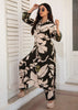 Noir Bloom Contrast Suit Set (10702042202305)