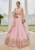 Light Pink Embroidered Designer Lehenga