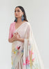 SNOW WHITE PRINT SAGA SAREE (6297938493633)