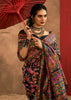 Desire Black Woven Kashmiri Jamewar Silk Saree