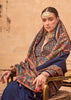 Medieval Blue Printed Kashmiri Jamewar Saree