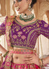 Multicolor Banarasi Silk Embroidered Lehenga