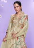 Pearl Beige Digital Printed Designer Palazzo Set