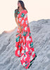 BLOSSOM PINK PRINT SAGA SAREE (6138403193025)