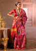 Blush Pink Printed Patola Silk Saree
